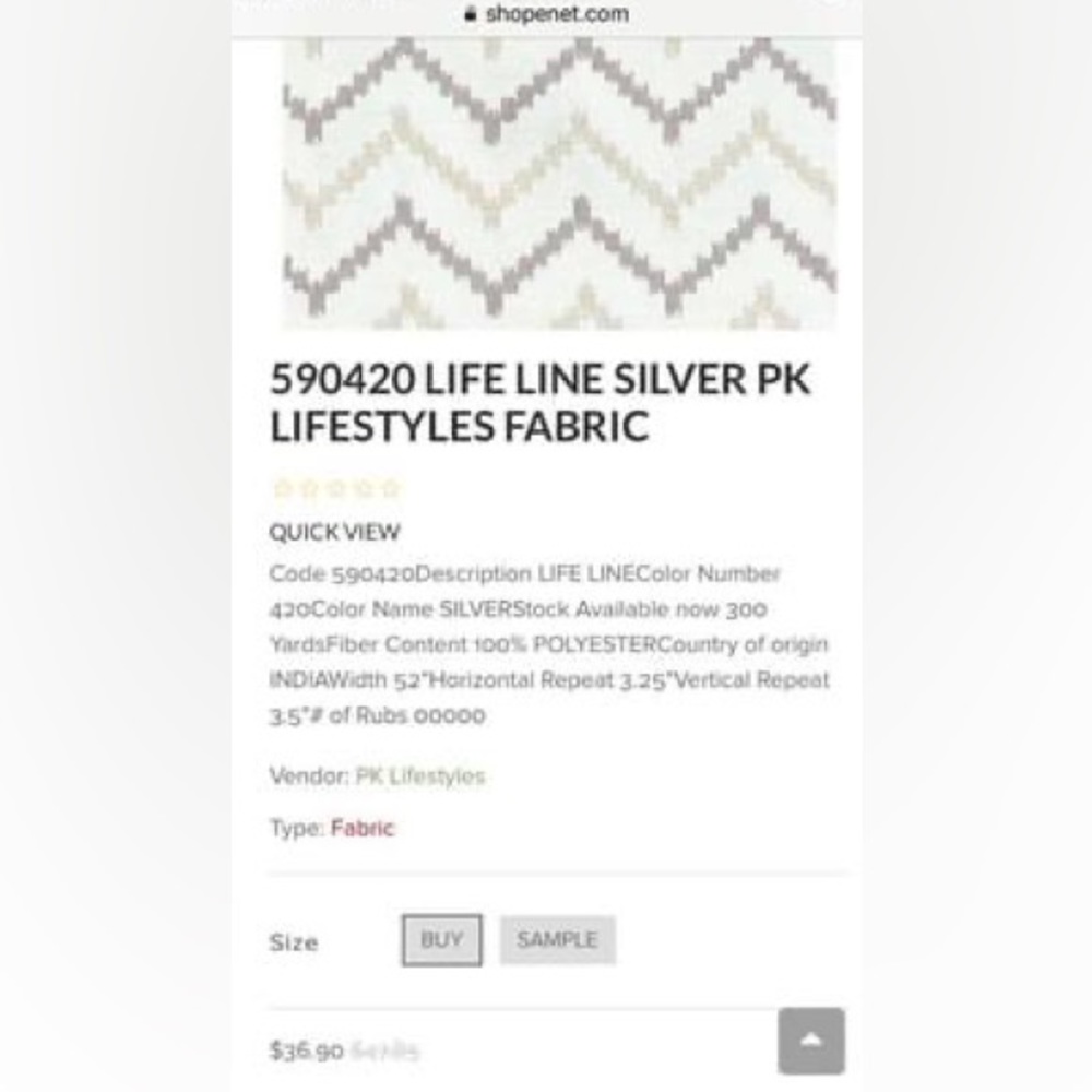 19yds gorgeous cream fabric, embroidered with tan and grey.